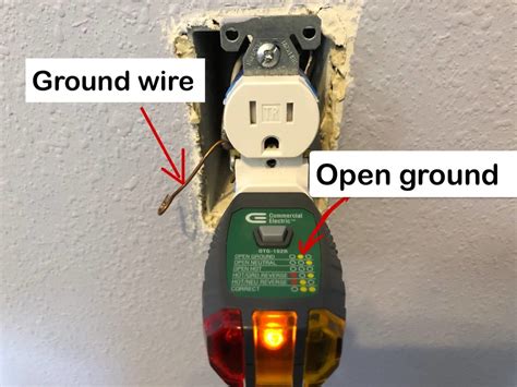 how tell if electrical outlet box is grounded|how to check outlet polarity.